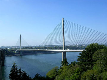 « Le pont de l'Iroise à Brest »