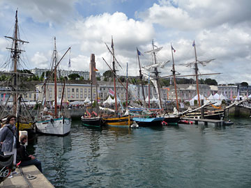 « La Fête des vieux gréements à Brest en 2008 »